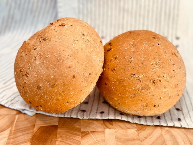 Molibake Onion Bread Mix – Premium All-Natural Baking Mix for Bread Machine and Oven – 14 oz – Gourmet Blend with Dried Onion Flakes, Sunflower Seeds, Rye Malt Flour – Easy-to-Use Breads Maker Mix for Homemade Baking