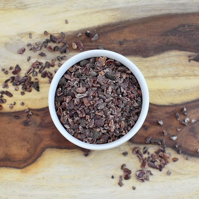 Anthony's Organic Cacao Cocoa Nibs, 2 lb, Criollo Beans, Gluten Free, Non-GMO, Unsweetened