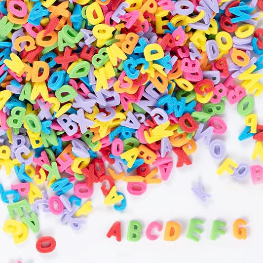 Letters Sprinkles for Cake Decorating 7 Ounces Edible Alphabet Confetti Sprinkles Multicolor for Ice Cream Sugar Candy Baking Cake Cupcake Toppers Cookie Donut Dessert (Not including a full alphabet set)