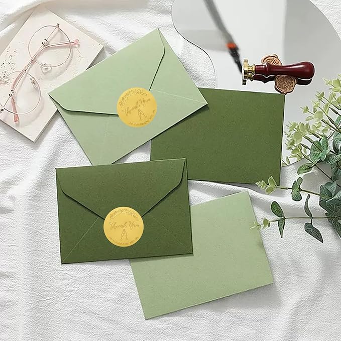 120 PCS Thank You for Celebrating with Me Stickers – 2 Inch Metallic Foil Favor Labels for Weddings, Birthdays, Graduation Parties, Gift Bags