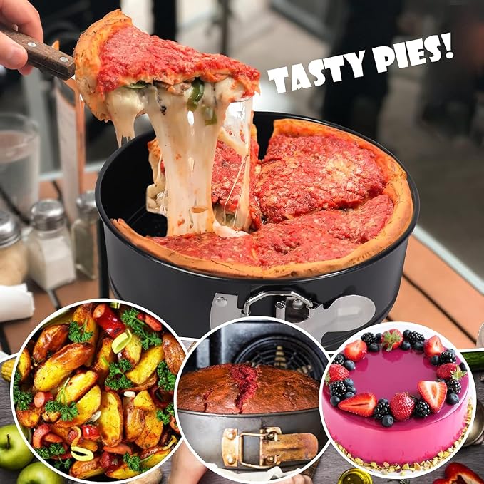 7 Inch Cake Pan, Non-Stick Springform Pan, Bakeware Cheesecake Pan, Removable Bottom/Leakproof Cake Pan for Instant Pot 6, 8 Qt Pressure Cooker