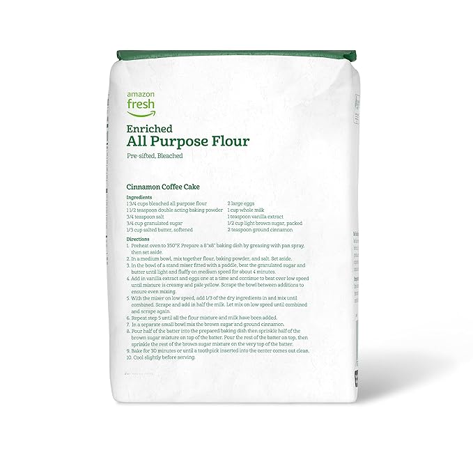 Amazon Grocery, All Purpose Flour, 5 Lb (Pack of 3)