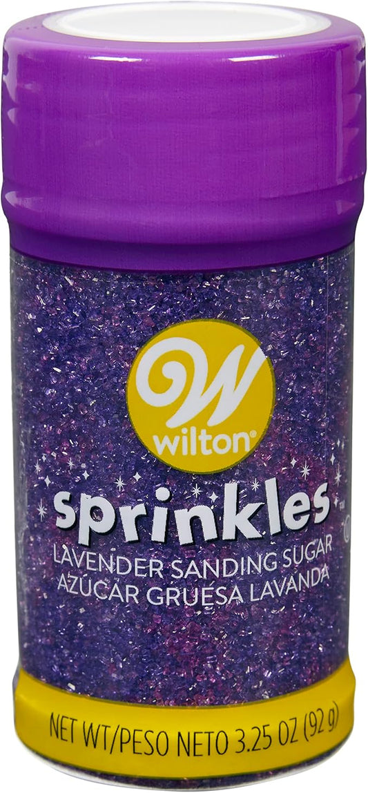 Wilton Sparkling Sugar Decorating Sprinkles, 3.25 oz., Purple