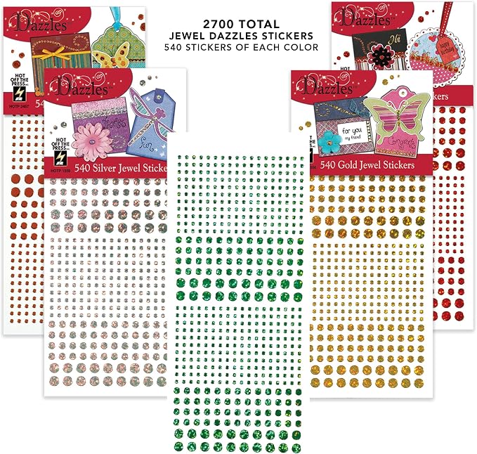 Paper Wishes – Dazzle ‘em Card Kits & Jewel Dazzles Sticker Fall & Christmas Collections for Scrapbooking, Gifts and All of Your DIY Crafting, Art & Creative Projects - Inspiration at Your Fingertips
