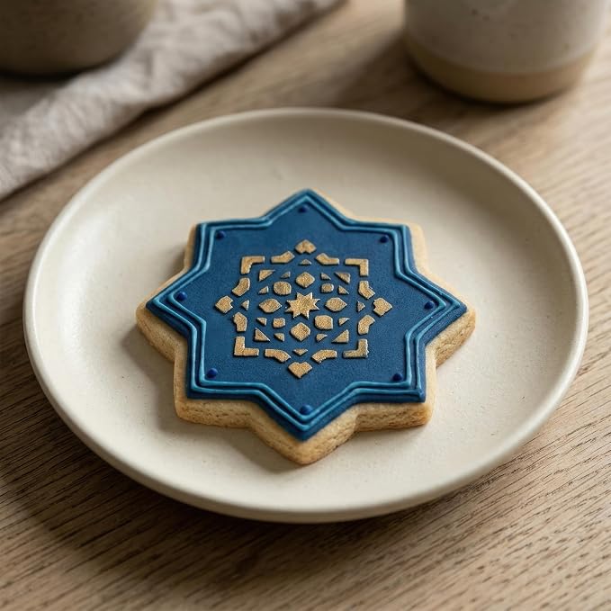 Ann Clark 8 Point/Islamic Star Cookie Cutter, 3-1/2" Made in USA