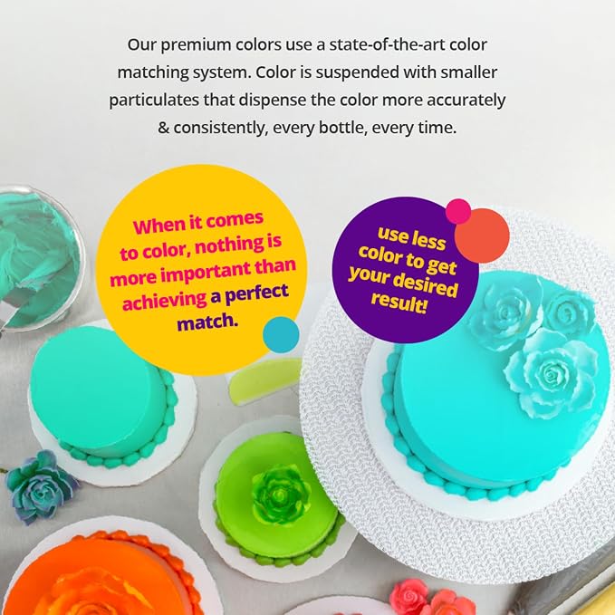 DecoPac Premium Gel Food Coloring | Black Food Coloring For Baking | 8oz | Color Buttercream, Fondant, Frosting & Piping Gel, Food Safe, Highly Concentrated Gel, 8 oz - Black