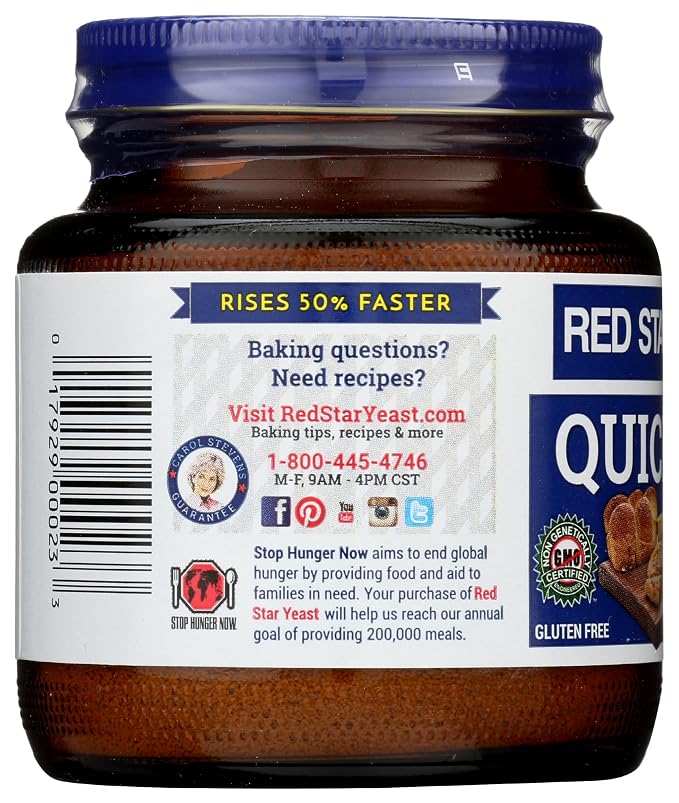 Red Star, Yeast Bread Machine Gluten Free, 4 Ounce