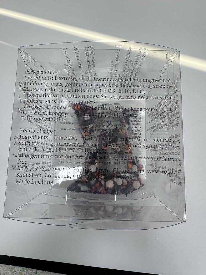 Morofme 3.5 oz Halloween Sprinkles Candy Eyeballs Edible Tombstone Dog Bone Sprinkle Pumpkin Spider Brain Sprinkles Edible Eyes Cake Decorating Black Purple Jimmies Mix Sprinkle for Cupcake Baking