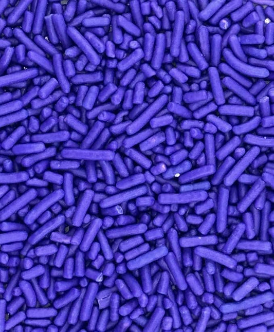 Purple Sprinkles 4oz pack for Baking Cakes, Cupcakes, Cookie Decorations, Ice Cream and Donut Toppings Edible Decorating Baking Supplies - (Purple)