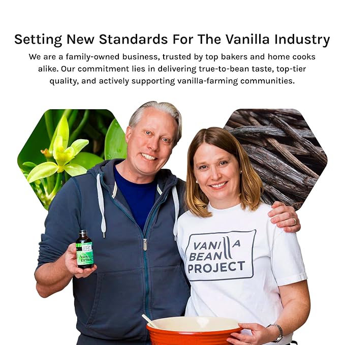Organic Vanilla Bean Paste | Baking Necessity | Pure Vanilla for Cooking | Vanilla Bean Project | 1 Quart, 32 Ounces