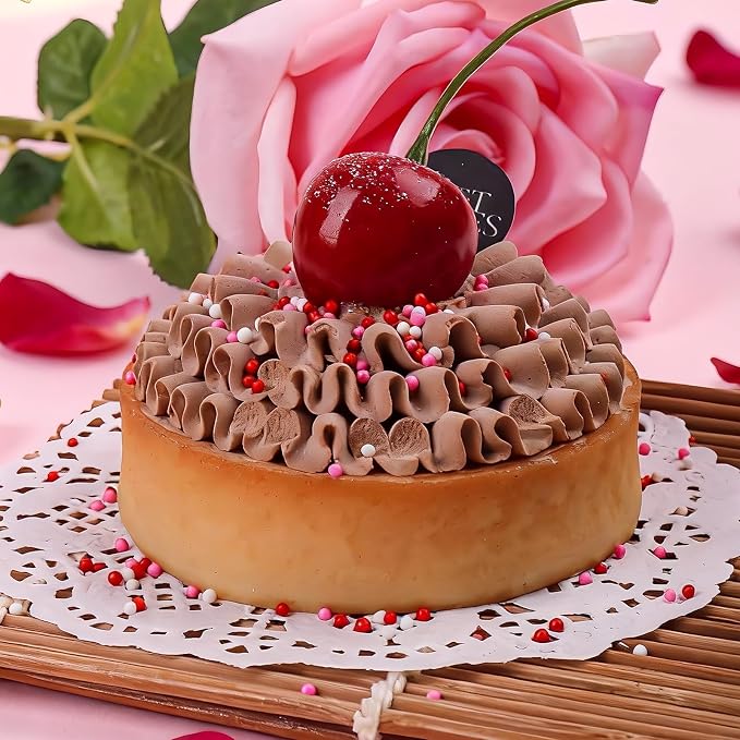 Mothers Day Sprinkles for Baking: Red, Pink & White Heart Nonpareils and Pink Sanding Sugar Mix - Perfect for Decorating Mother's Day Cookies, Cakes & Cupcakes, 320g/11.3oz