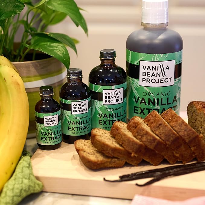 Vanilla Bean Project Organic Vanilla Extract, 4 FZ
