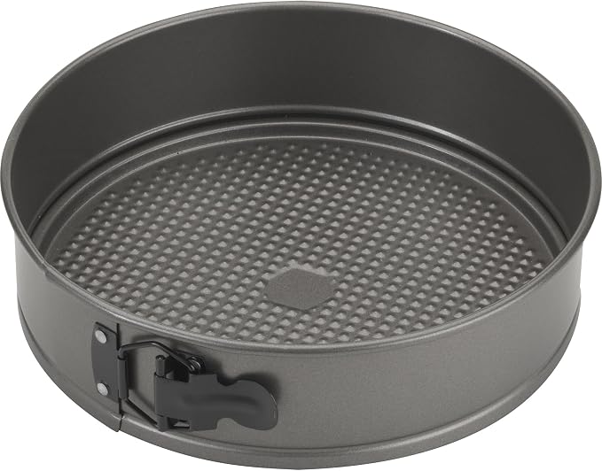GoodCook Everyday Nonstick Steel 3pc Springform Set, 8.5", 9.5", 10.25", Gray