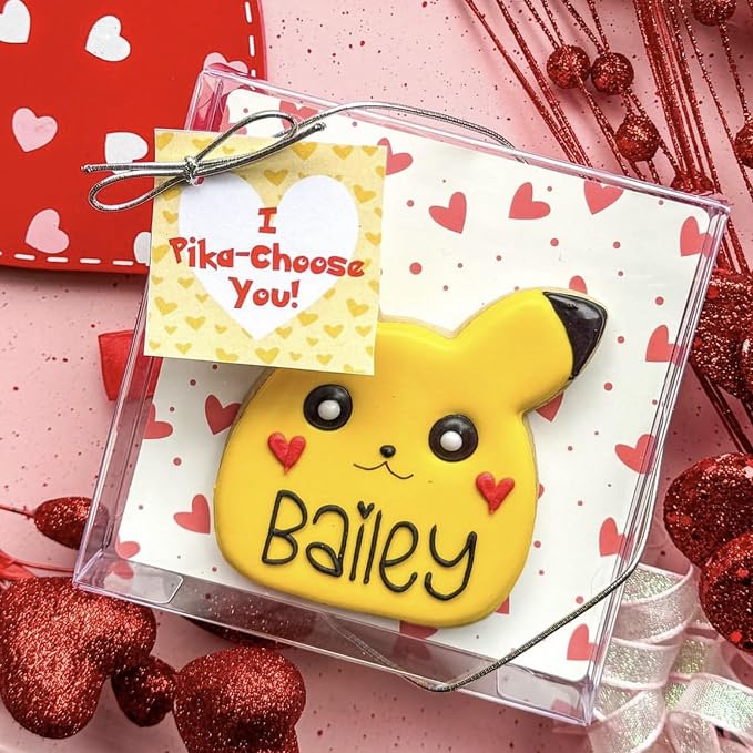 50 Pack 4x4x1.2inch Clear Single Cookies Boxes with Full Window Plastic Boxes Bakery Packaging for Small Treat Macaron Donut Chocolate Dessert Party Christmas Valentine's Mother's Day Birthday
