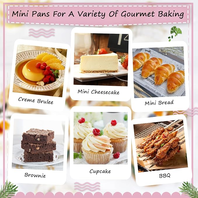 LNYZQUS Mini Cake Pans with Lids 100 Pack,Individual Foil Baking Tins,Disposable Mini Loaf Pans Small Cakes Tin Cupcake Containers for Children's Day Bake Sale-Pink,6.8oz