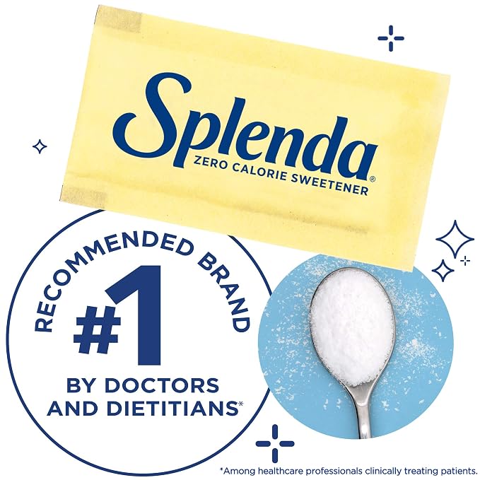 SPLENDA Low Calorie Sweetener for Baking Resealable Bag, Sugar Blend, 32 Ounce (Pack of 4)