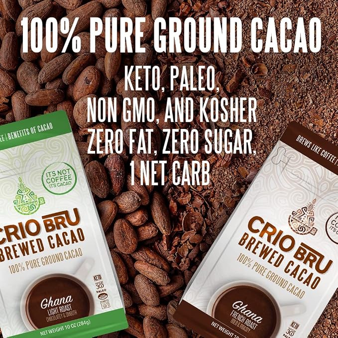 Crio Bru Brewed Cacao Double Chocolate Light Roast