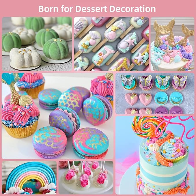 Food Coloring for Baking - 26 Vibrant Cake Coloring Liquid Set for Dessert Decorating, Food Grade Food Dye for Icing,Fondant,Cookies,Easter Egg,Making DIY Supplies Kit- 0.25 Fl. oz/Bottles