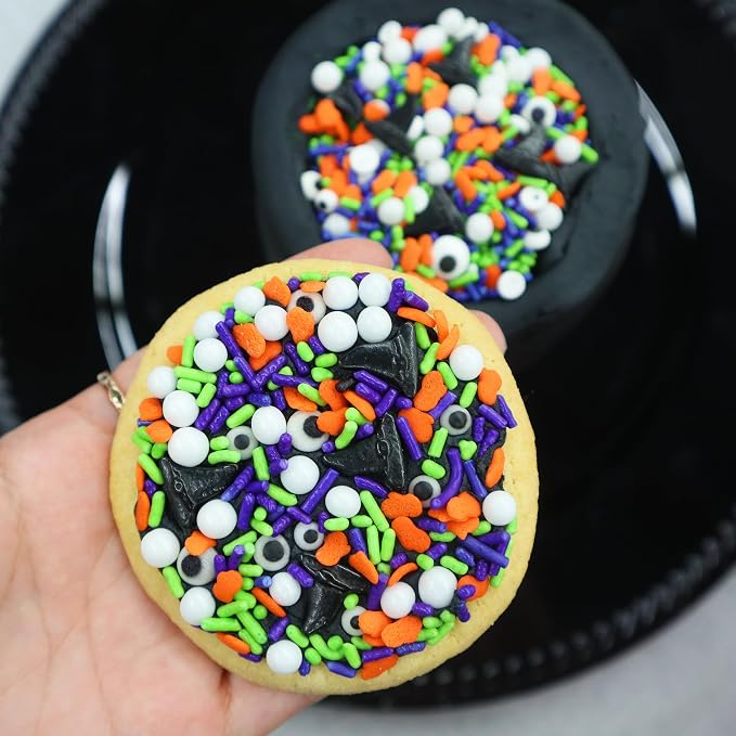 Mystic Sprinkles 4 Cell Sprinkle Assortments (Witches Brew, Midi)