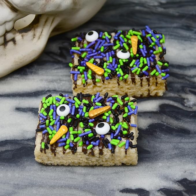 Mystic Sprinkles 4 Cell Sprinkle Assortments (Monster Mash, Midi)