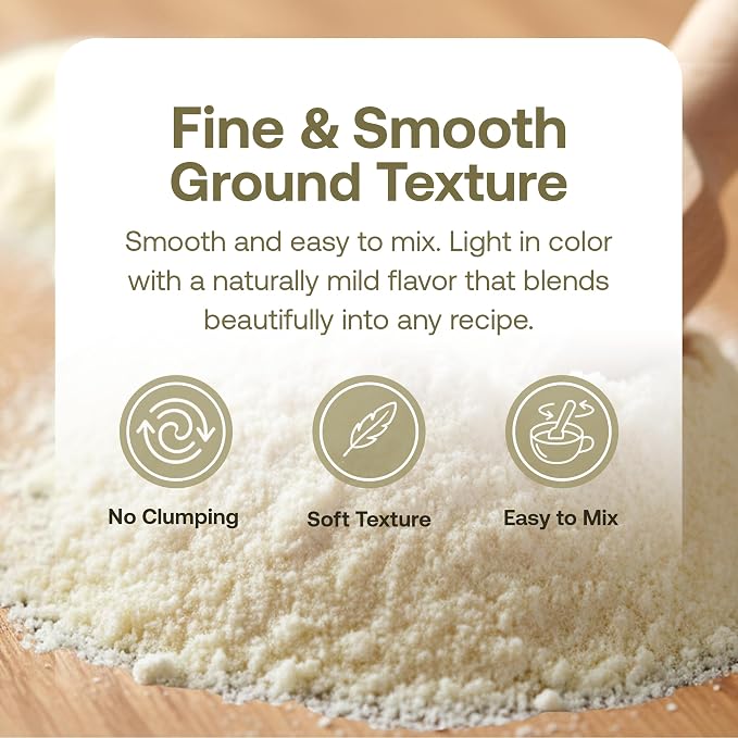 Quay Naturals Organic Millet Flour 2lb | USA-Grown & Milled | Stone-Ground, Gluten-Free, Non-GMO | Vegan, Paleo, High Fiber