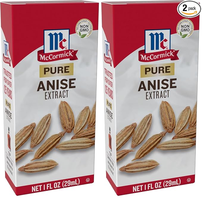 McCormick Pure Anise Extract, 1 fl oz (Pack of 2)
