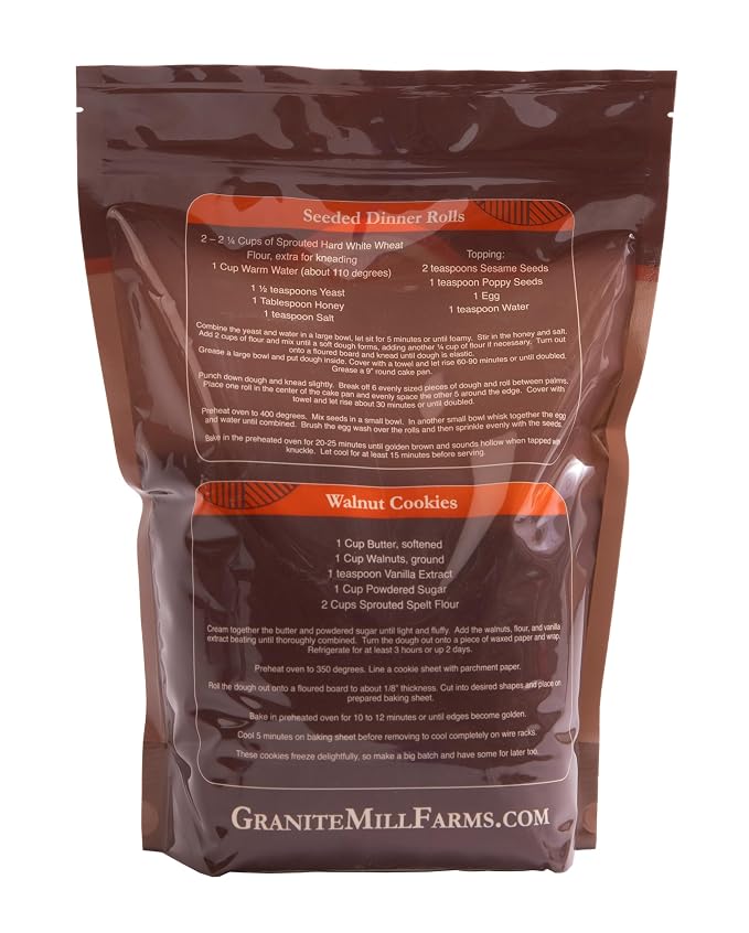 Granite Mill Farms Sprouted Organic Emmer Flour, 5 lb
