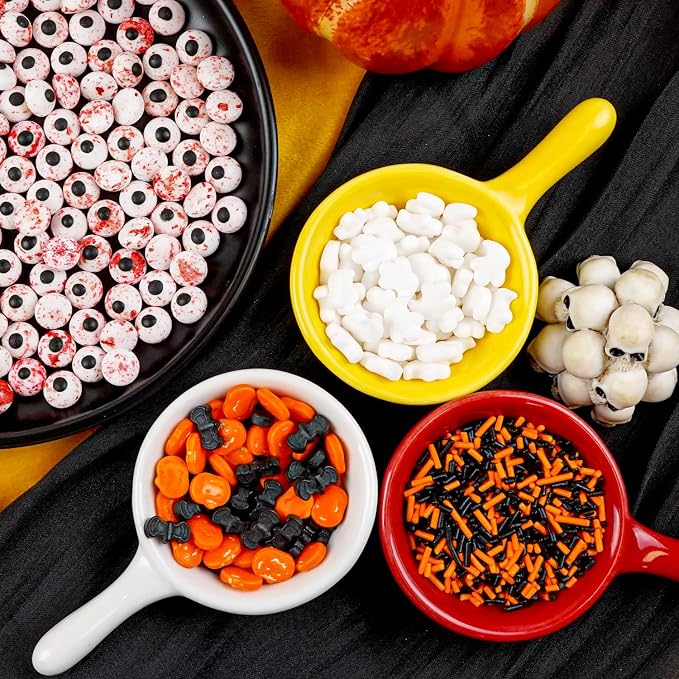 Halloween Sprinkles, Edible Halloween Sprinkles for Cake Decorating, Cake Decoration & Cupcake Topper, 110g/3.88oz