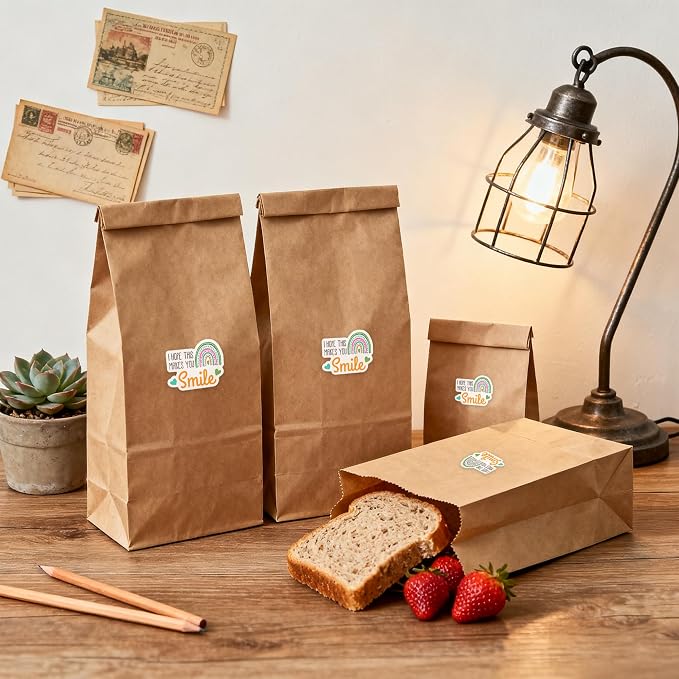 500Pcs Thank You Stickers for Small Business Online Retailers Small Shop Mail Envelopes Baking, Sealing Packaging Gift Wrap Stickers