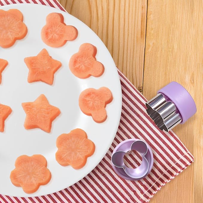 ALLTOP Mouse Cookie Cutters & Biscuit Cutter Set – Durable Stainless Steel, Food Grade, with Safety Covers for Baking and DIY Fun