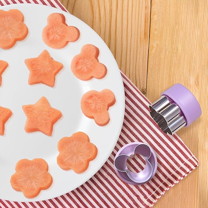 ALLTOP Flower Cookie Cutter Set – 4 Different Sizes of Scalloped Stainless Steel Biscuit Cutters for Baking, Donut, English Muffin, and More