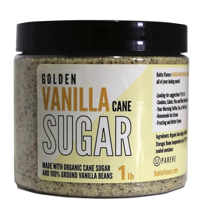 Bakto Flavors Organic Sugar Set, 1-pound Jars, Set of 3