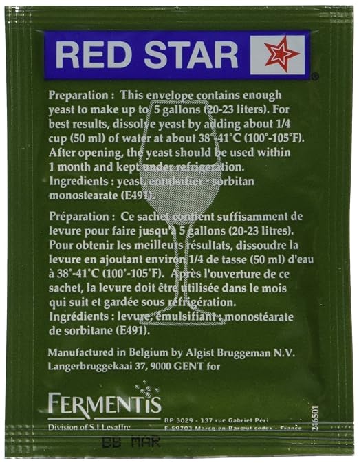 Cote des Blancs Wine Yeast - 10 Packs