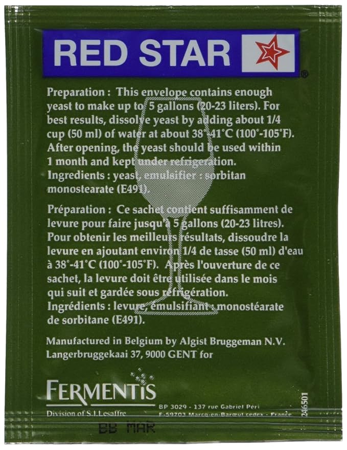 Cote des Blancs Wine Yeast - 10 Packs