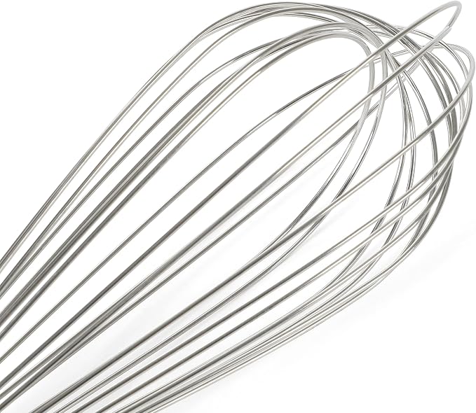Martha Stewart Richburn 12-Inch Stainless Steel Balloon Whisk – Satin Finish, Durable Kitchen Whisk for Mixing and Whipping