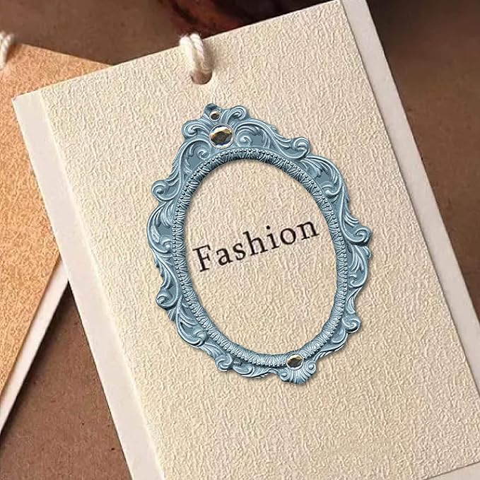 100 Pcs Vintage Frame Decorative Stickers - Scrapbooking Supplies for Planners, Wedding Albums, Junk Journals & Crafts (Color-1) | Ideal for albums, junk journals, planners, DIY crafts, card making, creative collage, and gift embellishments