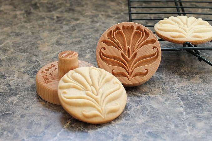 Flower Deco Cookie Stamp CS-026 by Fun Food Tools