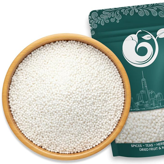 NY Spice Shop Ivory Nonpareils - 1 Pound Colorful Candy Sprinkles - Ivory Nonpareil Candies - Candy Sprinkles for Decorating Cupcakes, Cookies, Cakes, Chocolates and Desserts