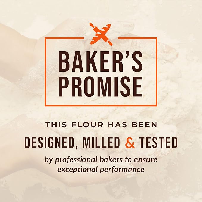 100% Organic All Purpose Unbleached White Baking Flour - 10 Pound