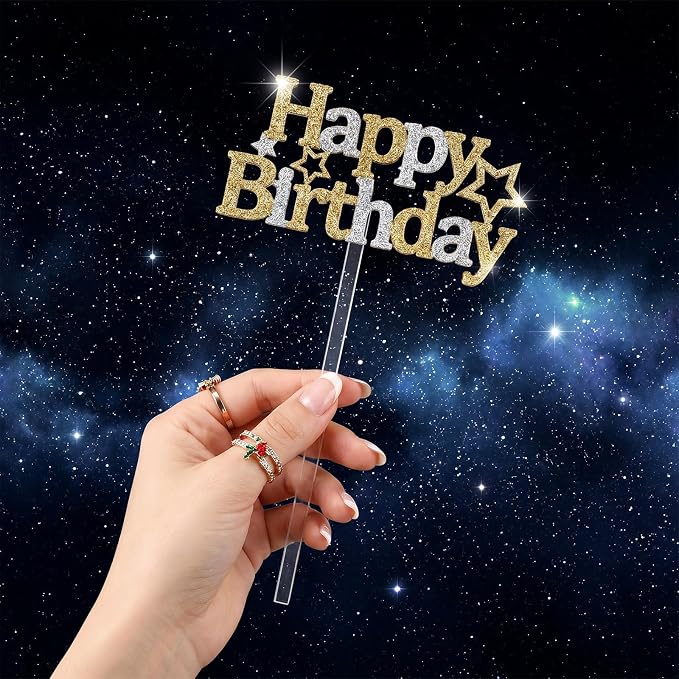 WLLHYF 120 Pcs Cake Topper Sticks Acrylic Clear Sticks | Candy Cake Pops Sticks Reusable Candy Rods 6" Round Plastic Strip Cakes Topper Stick for DIY Crafts Party Decor
