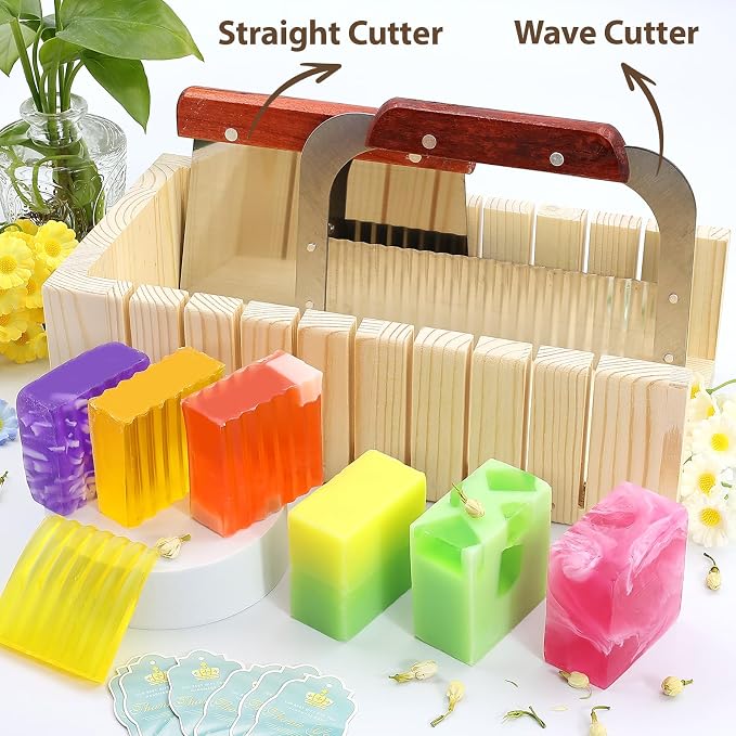 WhizToys Soap Making Kit for Adults, DIY Craft Gift Set with Silicone Molds, Dried Flowers, Melt & Pour Soap Base - Beginner Friendly DIY Kit for Women, Men, Creative Homemade Project