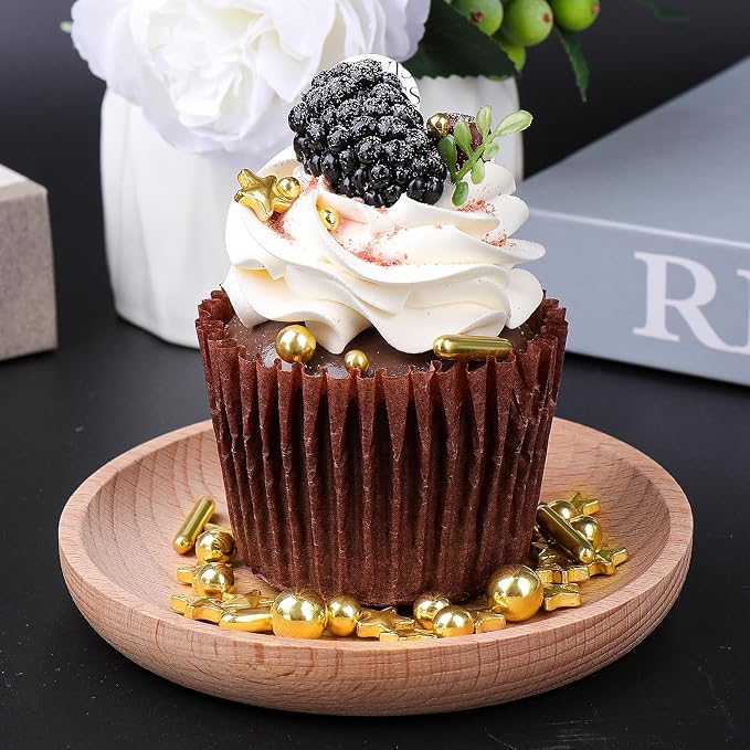 Gold Sprinkles for Cake Decorating, 4.6oz Edible Star Sprinkles with Sugar Pearls and Rods, Candy Baking Decorations, Ice Cream Toppings and Cookie Decorating, Wedding Party Valentines Supplies