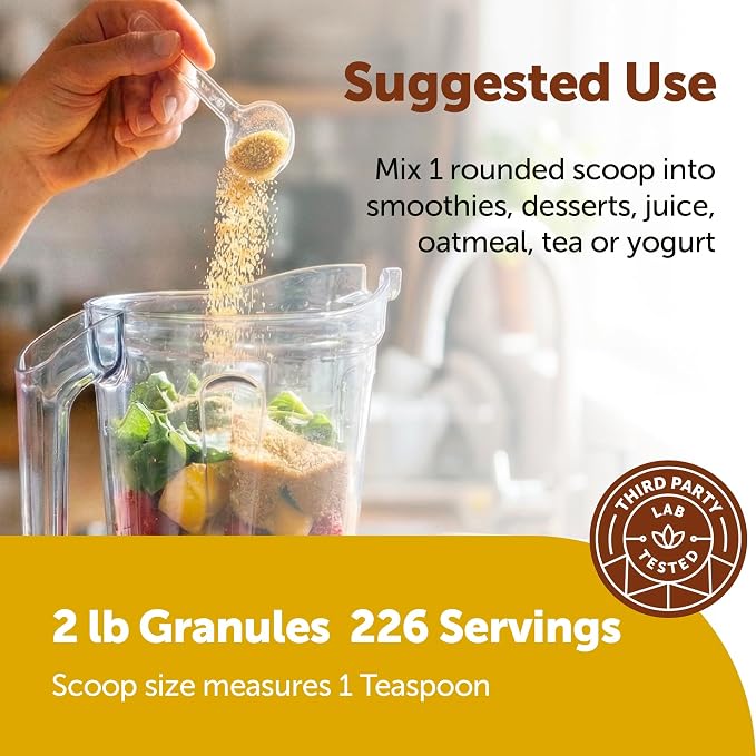 Micro Ingredients Golden Monk Fruit Sweetener with Allulose, 2 lbs | 1:1 Brown Sugar Substitute, No Erythritol, No Aftertaste | Zero Calorie Sugar Alternative for Baking, Coffee & Tea | Keto, Vegan, Non-GMO