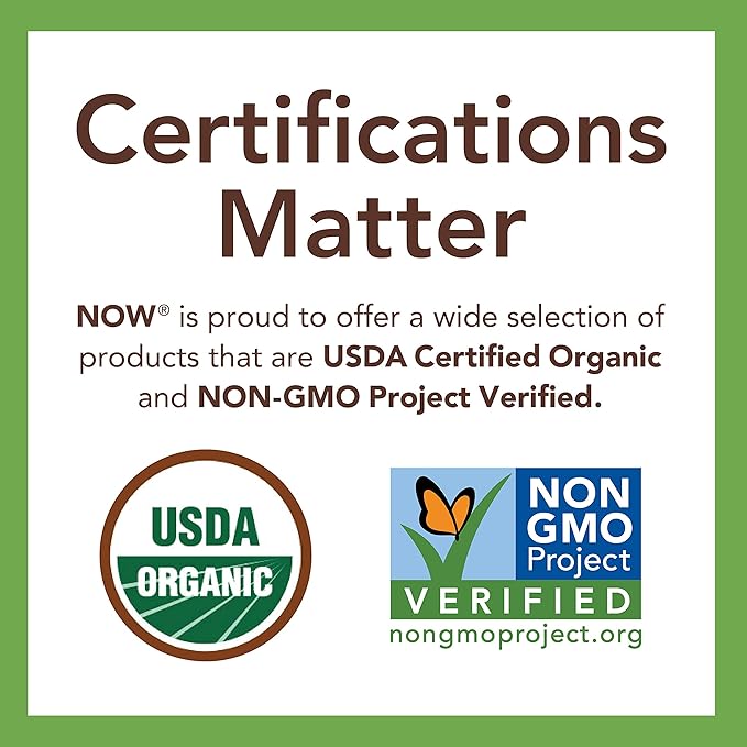 NOW Foods, Organic Cocoa Lovers™ Slender Hot Cocoa, No Sugar Added, Certified Non-GMO, Kosher, 10-Ounce (Pack of 2)