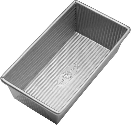 USA Pan Nonstick Standard Bread Loaf Pan, 1 Pound, Aluminized Steel (Pack of 6)