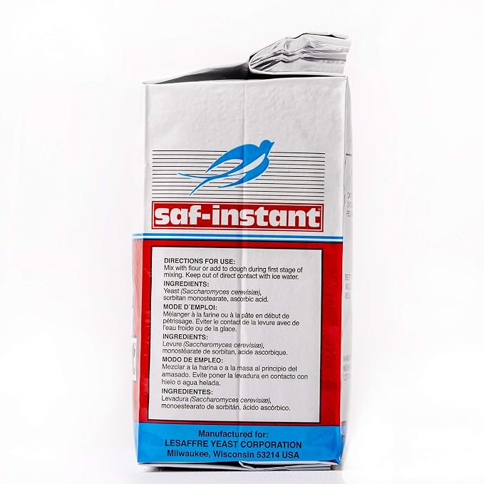 Instant Yeast, 1 Pound Vacuum-Packed Bag (2-Pack)
