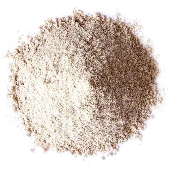 Food to Live Organic Barley Flour, 4 Pounds - Non-GMO, Stone Ground from Whole Hulled Barley, Fine, Kosher, Vegan, Bulk, Rich in Fiber, Perfect for Flour Blends, for Baking, Product of the USA