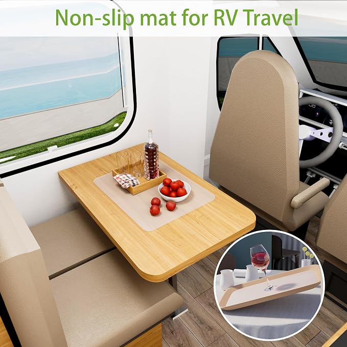 Clear Silicone Mats for Kitchen Counter: 11.8” x 15.8” (1mm) Non-slip Countertop Protector Liner - Non-Stick Heat Resistant Baking Mat Pastry Translucent 2/Pack