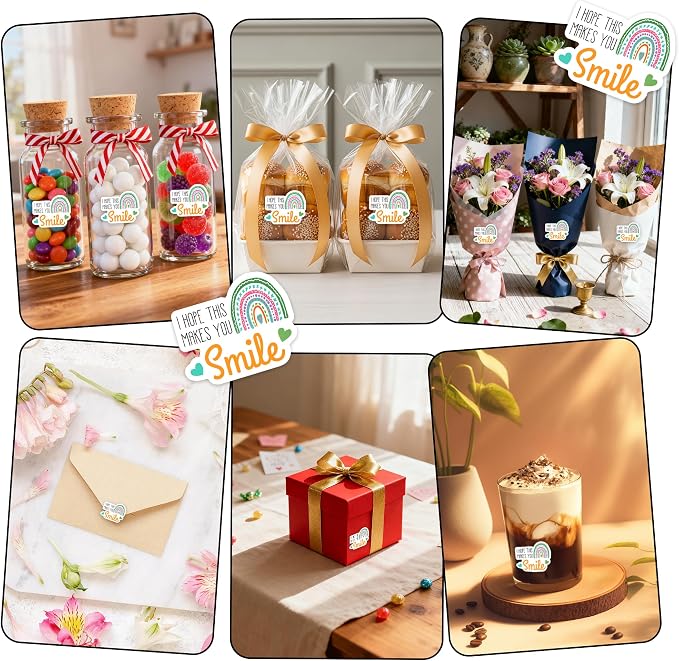 500Pcs Thank You Stickers for Small Business Online Retailers Small Shop Mail Envelopes Baking, Sealing Packaging Gift Wrap Stickers