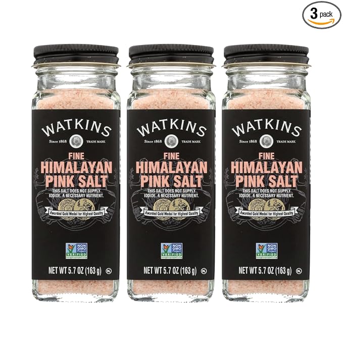 Watkins Fine Himalayan Pink Salt, 5.7 Ounce,(Pack of 3)